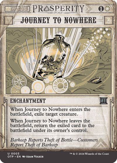 Journey to Nowhere card art