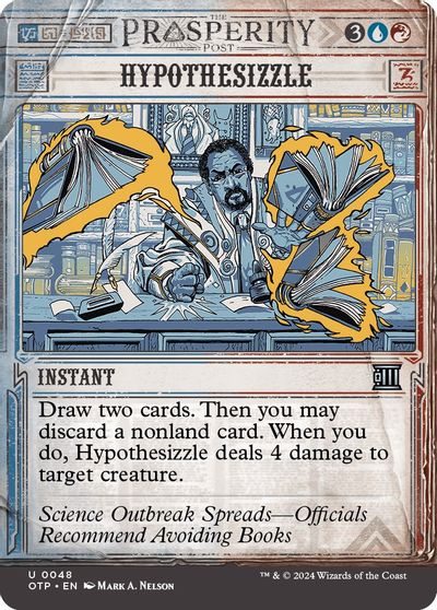 Hypothesizzle card art