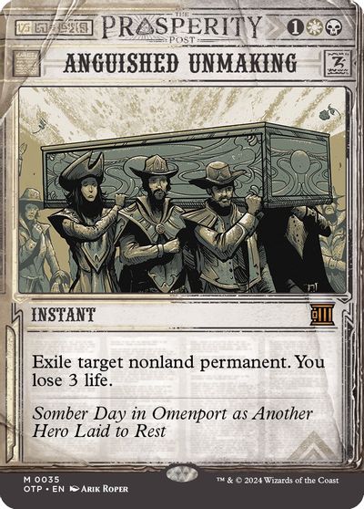 Anguished Unmaking card art
