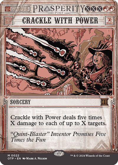 Crackle with Power card art