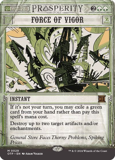 Force of Vigor card art