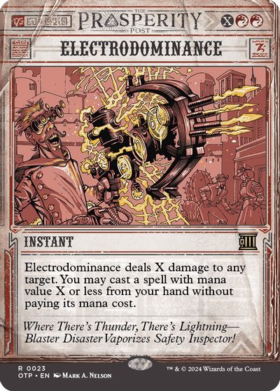 Electrodominance card art