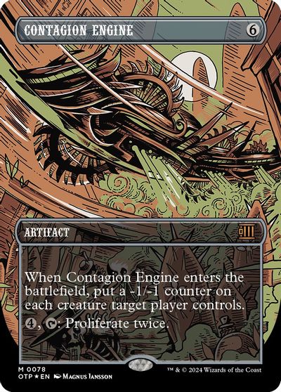Contagion Engine (Textured Foil) card art