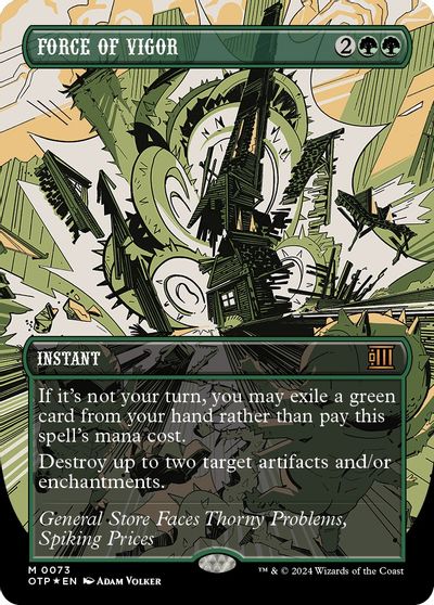Force of Vigor (Textured Foil) card art