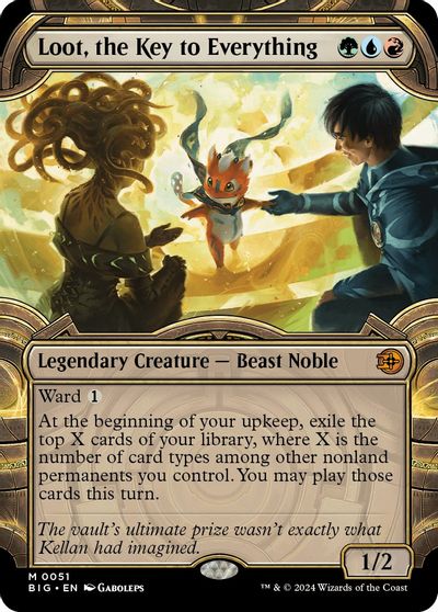 Loot, the Key to Everything (Showcase) card art
