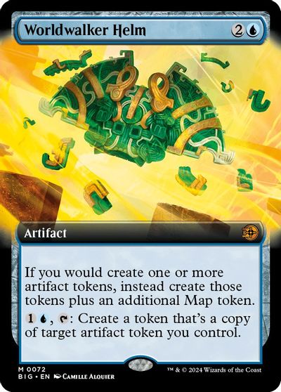 Worldwalker Helm (Extended Art) card art