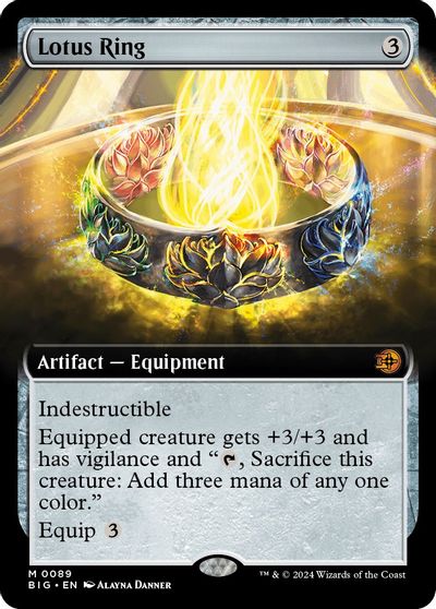 Lotus Ring (Extended Art) card art
