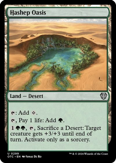 Hashep Oasis card art