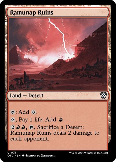 Ramunap Ruins card art