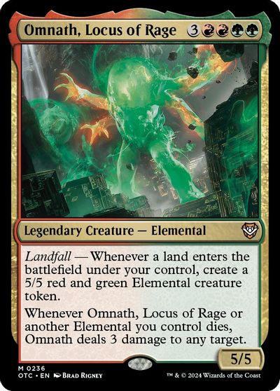 Omnath, Locus of Rage card art