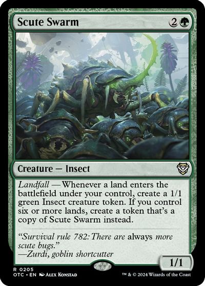 Scute Swarm card art