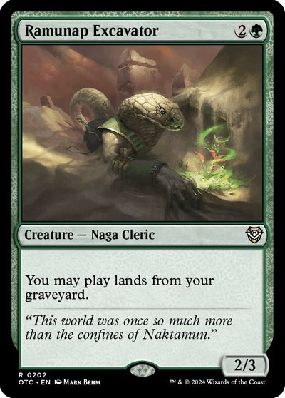 Ramunap Excavator card art