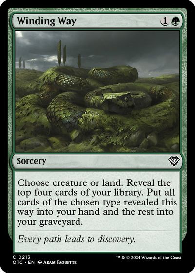 Winding Way card art