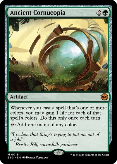 Ancient Cornucopia card art