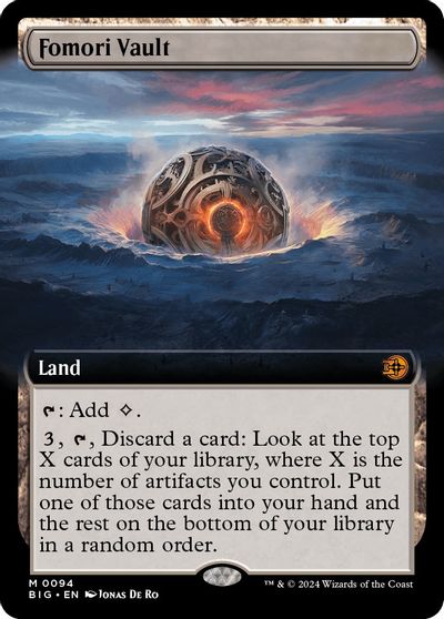 Fomori Vault (Extended Art) card art