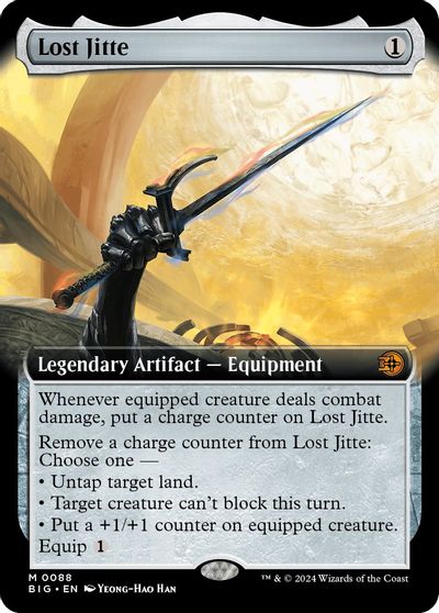Lost Jitte (Extended Art) card art