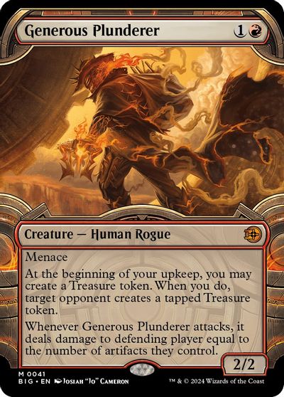 Generous Plunderer (Showcase) card art