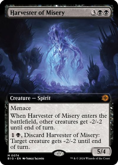 Harvester of Misery (Extended Art) card art
