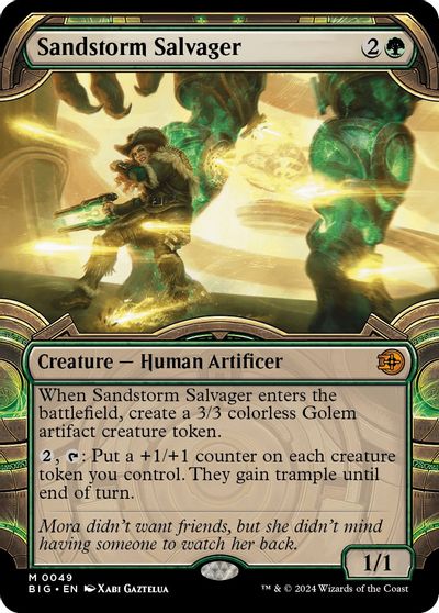 Sandstorm Salvager (Showcase) card art