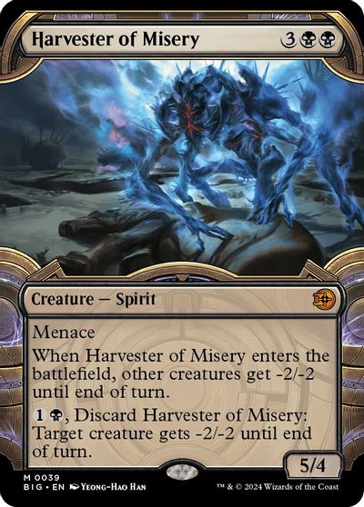 Harvester of Misery (Showcase) card art