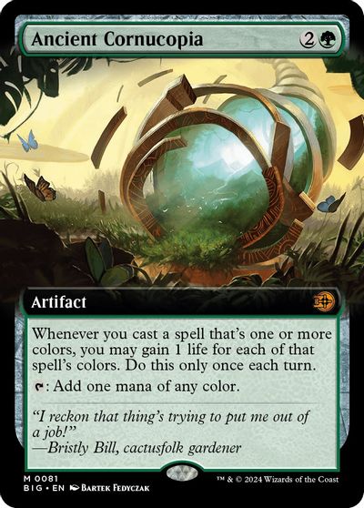 Ancient Cornucopia (Extended Art) card art