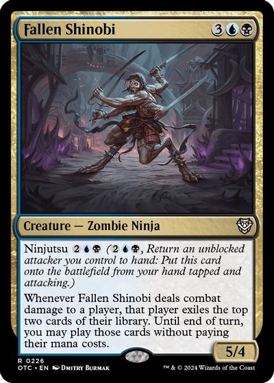 Fallen Shinobi card art