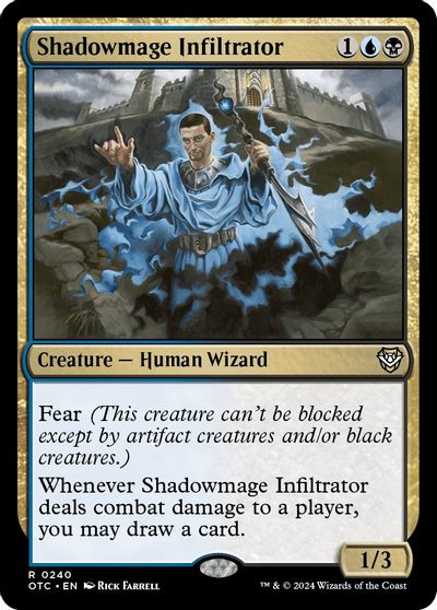Shadowmage Infiltrator card art