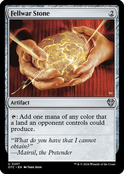 Fellwar Stone card art
