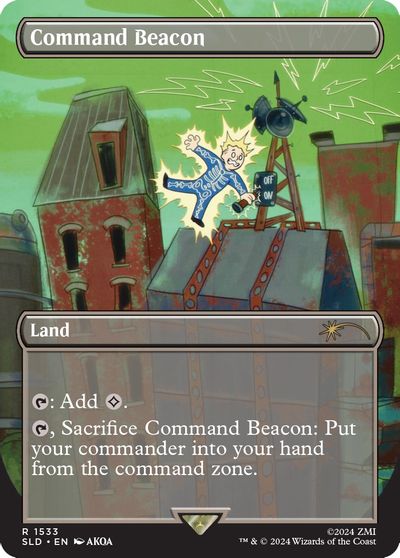 Command Beacon card art
