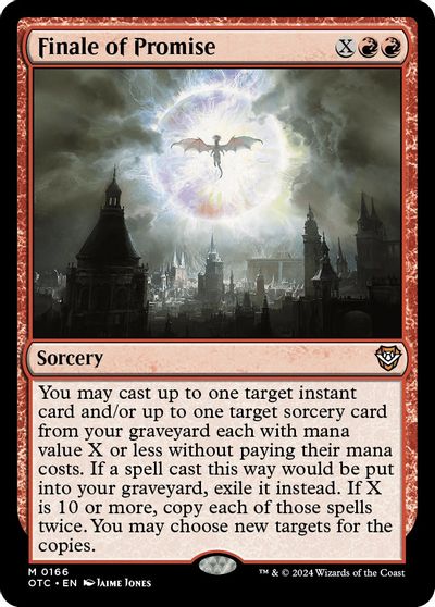 Finale of Promise card art