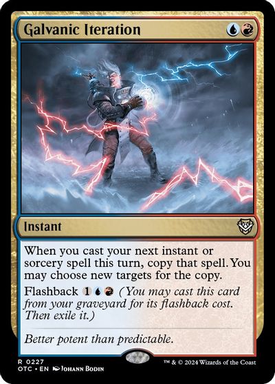 Galvanic Iteration card art