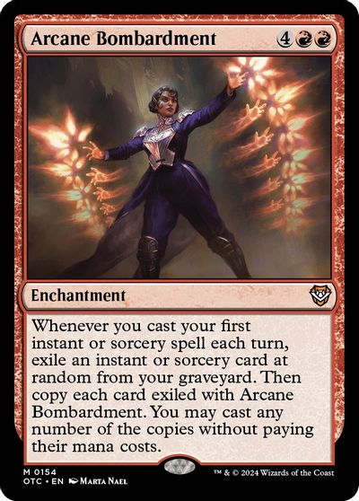 Arcane Bombardment card art