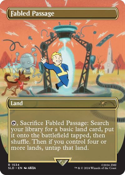 Fabled Passage (1534) card art