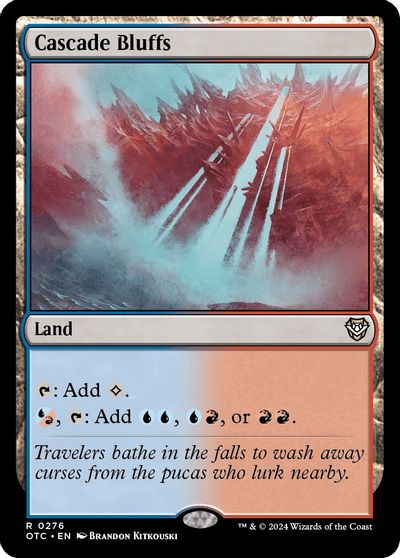 Cascade Bluffs card art
