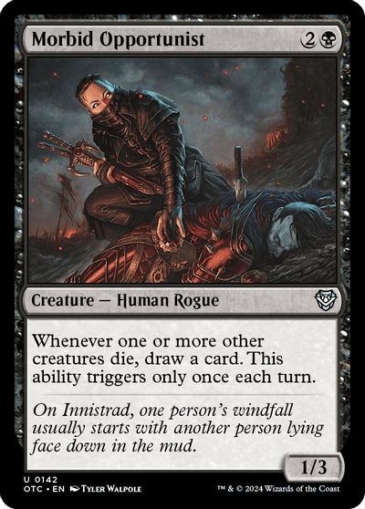 Morbid Opportunist card art