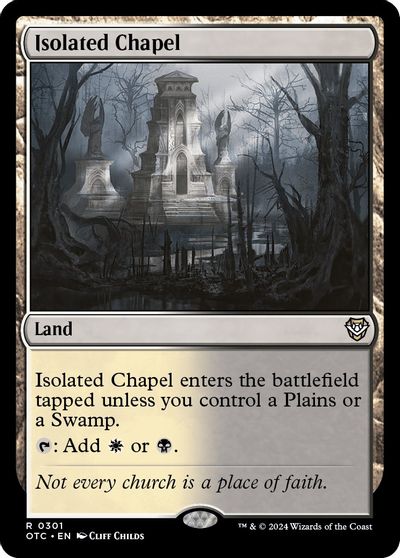 Isolated Chapel card art