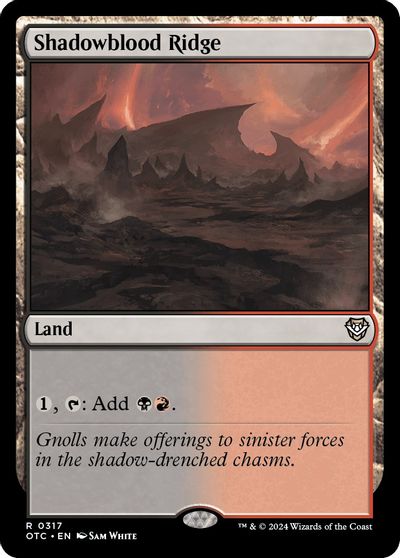 Shadowblood Ridge card art