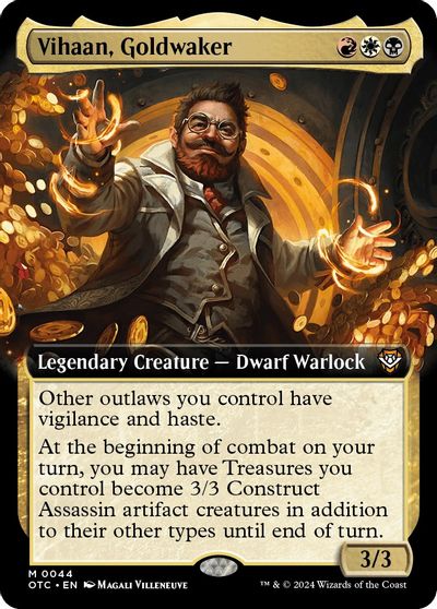 Vihaan, Goldwaker (Extended Art) card art