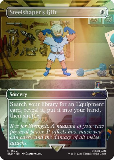 Steelshaper's Gift (Rainbow Foil) card art