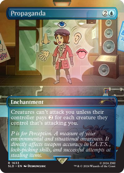 Propaganda (1633) (Rainbow Foil) card art