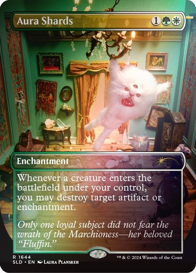 Aura Shards (1644) (Rainbow Foil) card art