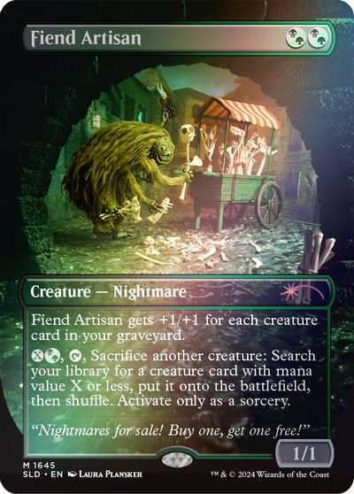 Fiend Artisan (Rainbow Foil) card art