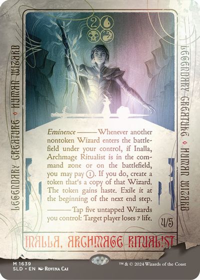 Inalla, Archmage Ritualist (Rainbow Foil) card art