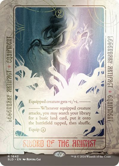 Sword of the Animist (Rainbow Foil) card art