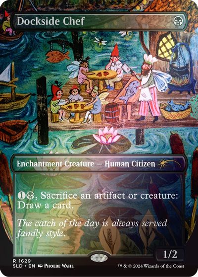 Dockside Chef (Rainbow Foil) card art