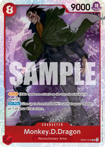 Monkey.D.Dragon (015) card art
