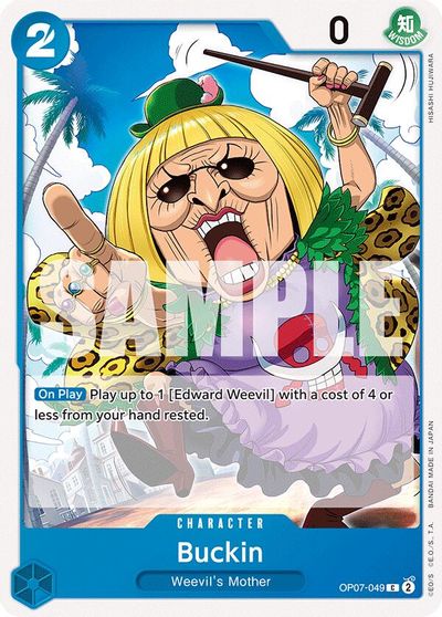 Buckin card art