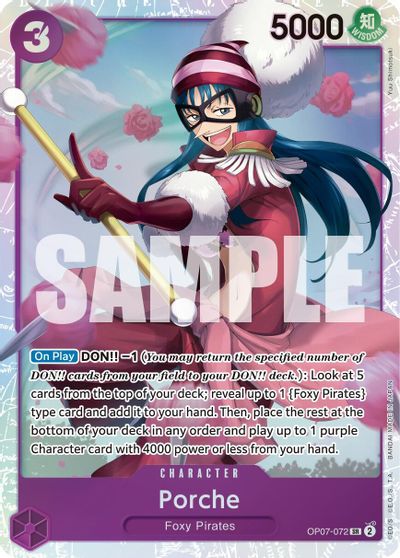 Porche card art