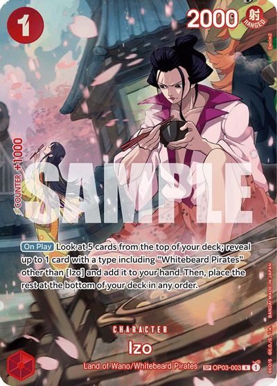 Izo (SP) card art