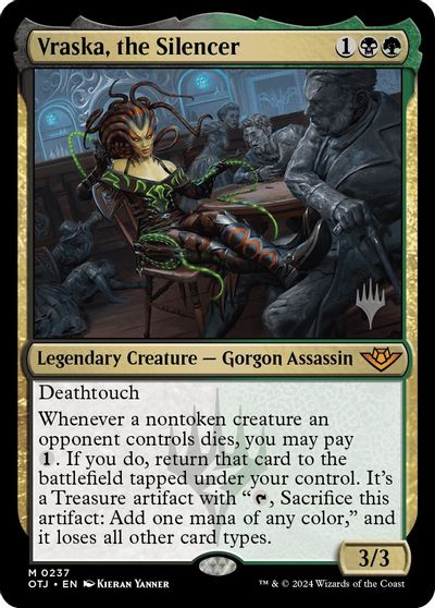 Vraska, the Silencer card art